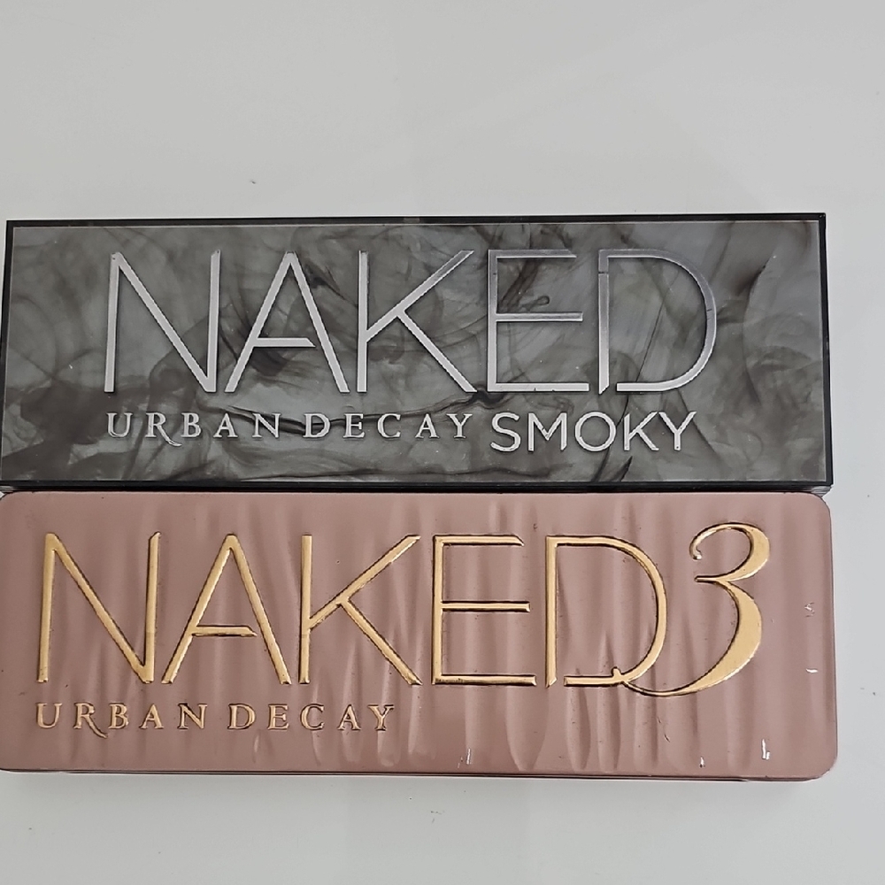 Urban Decay Naked Smoky and Naked3 Eyeshadow Palettes